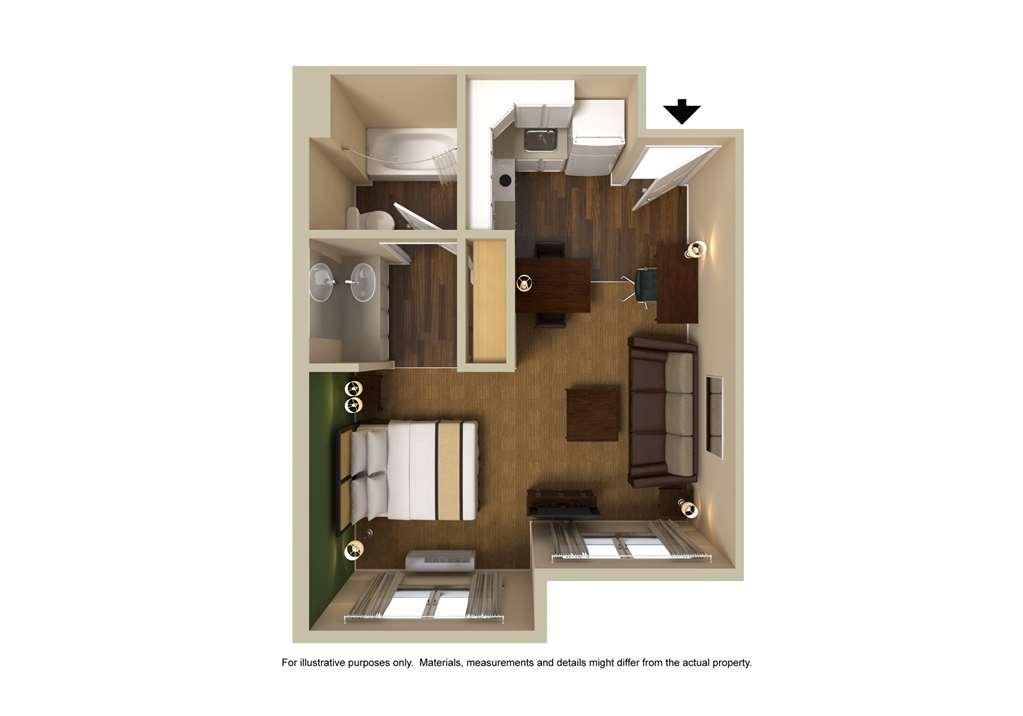 Auburn Hills Extended Stay Inn Номер фото
